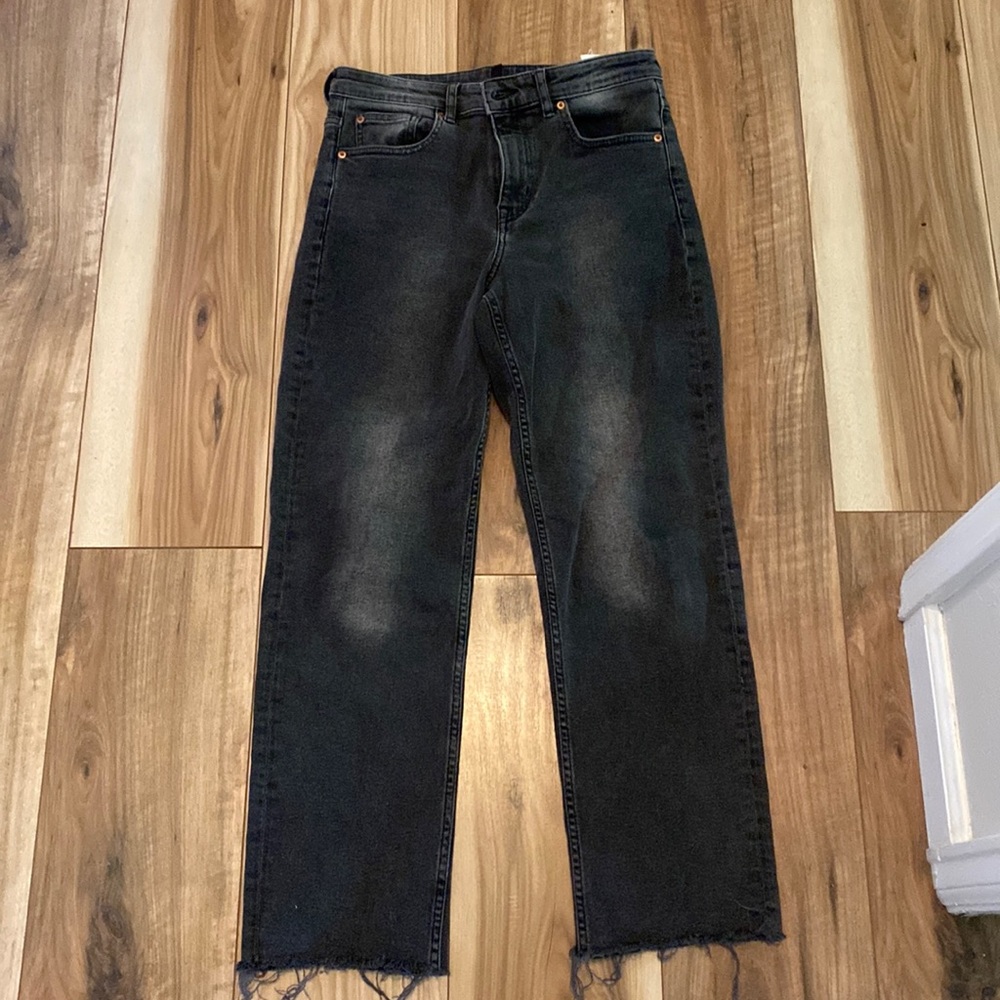 H&M DIVIDED hi rise crop Jean